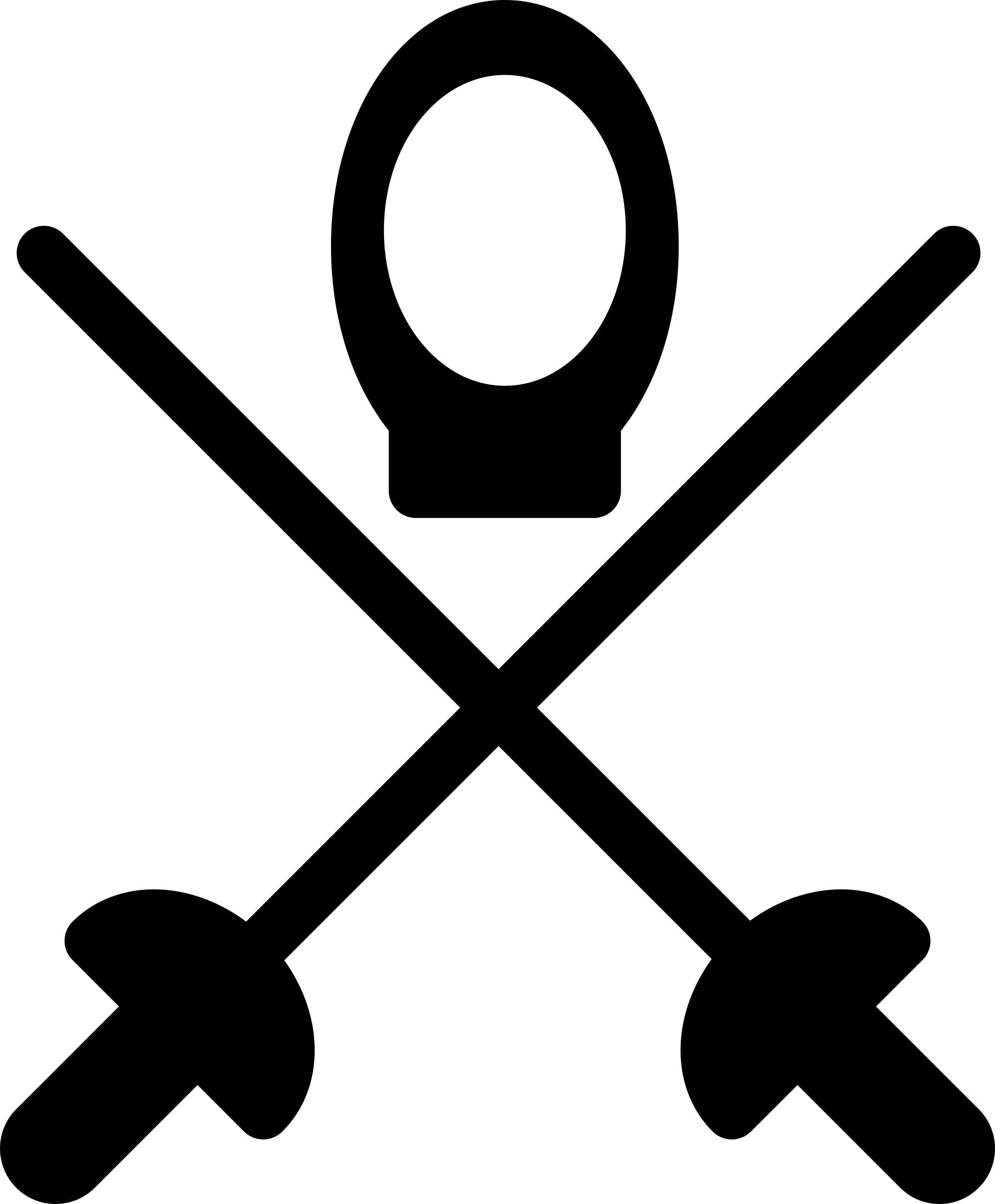 Fencing Symbol Outline Svg File Free Vectors